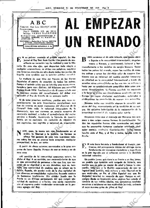 ABC MADRID 23-11-1975 página 27