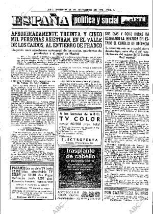 ABC MADRID 23-11-1975 página 29