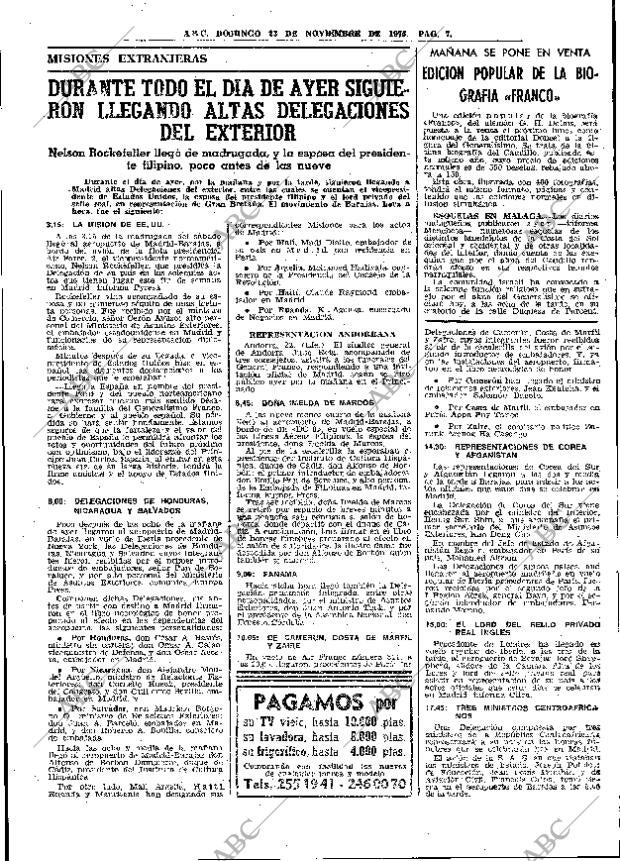 ABC MADRID 23-11-1975 página 31