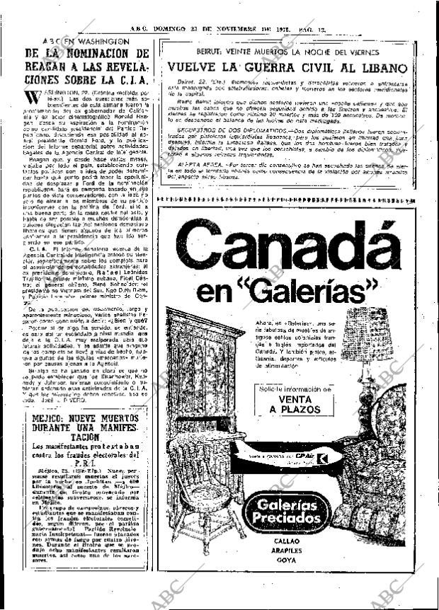 ABC MADRID 23-11-1975 página 37