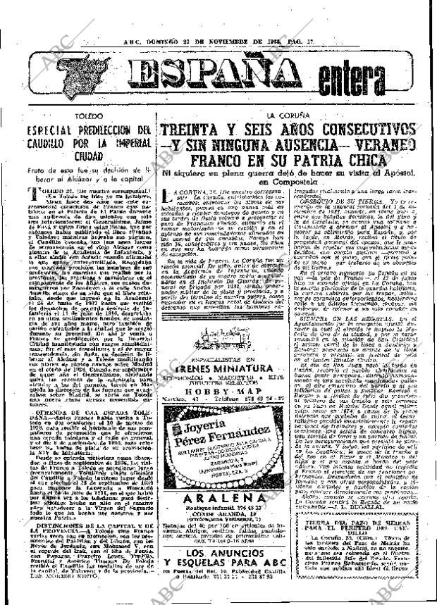 ABC MADRID 23-11-1975 página 41