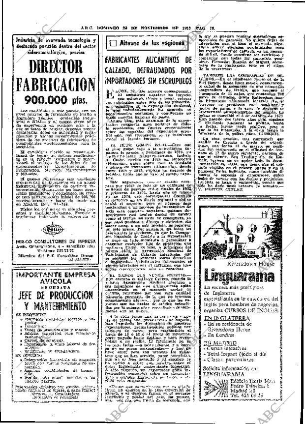 ABC MADRID 23-11-1975 página 42