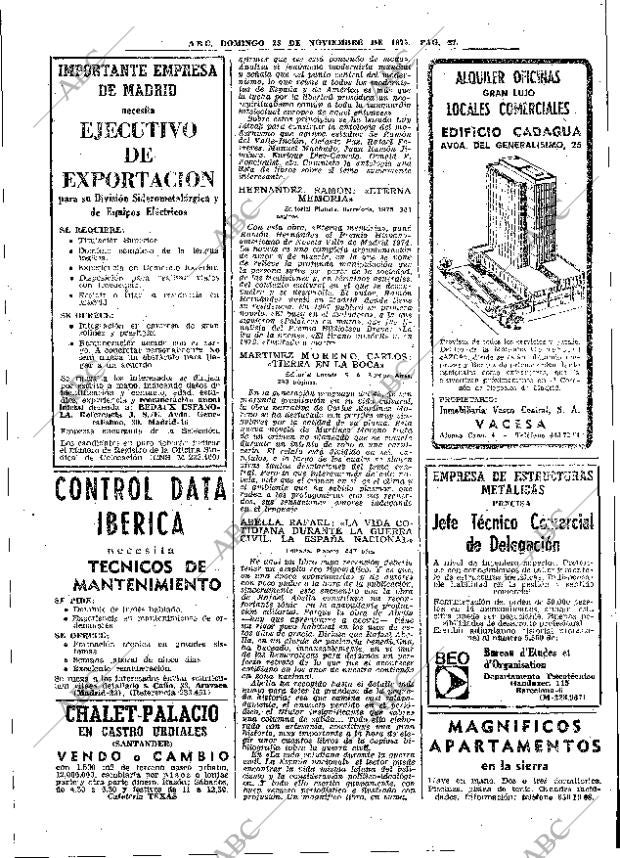 ABC MADRID 23-11-1975 página 51