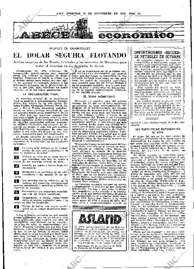 ABC MADRID 23-11-1975 página 59