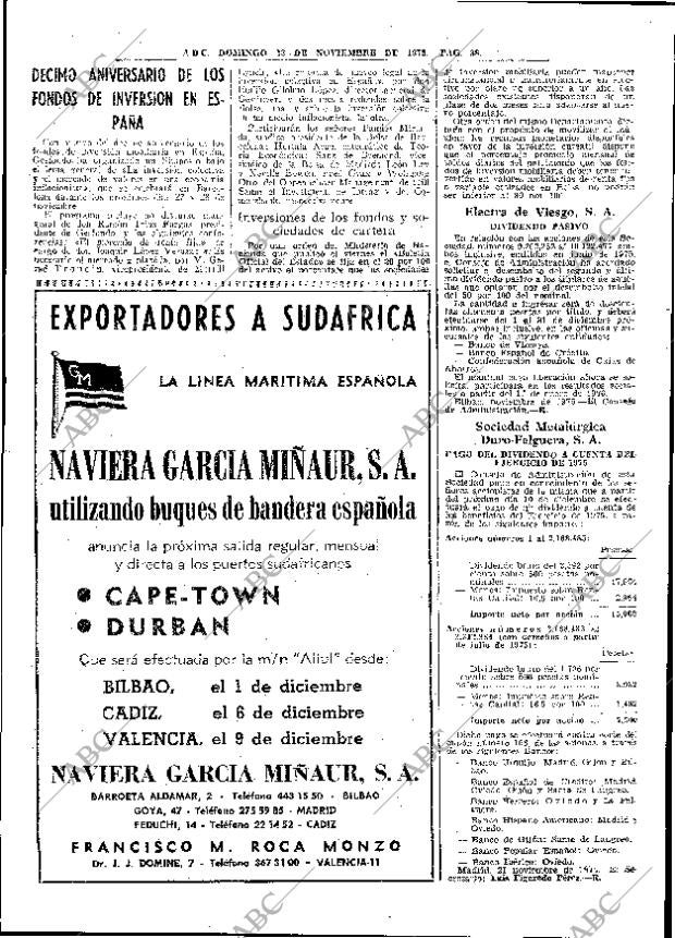 ABC MADRID 23-11-1975 página 62