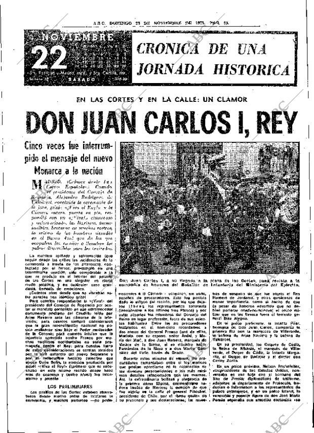 ABC MADRID 23-11-1975 página 63
