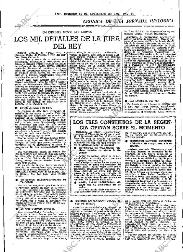ABC MADRID 23-11-1975 página 67