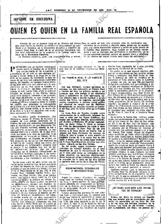 ABC MADRID 23-11-1975 página 73