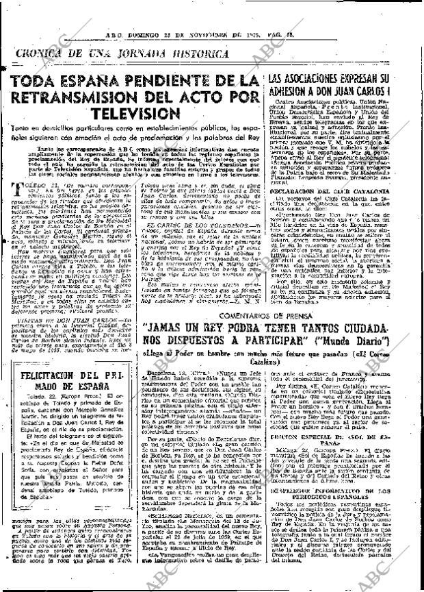 ABC MADRID 23-11-1975 página 76