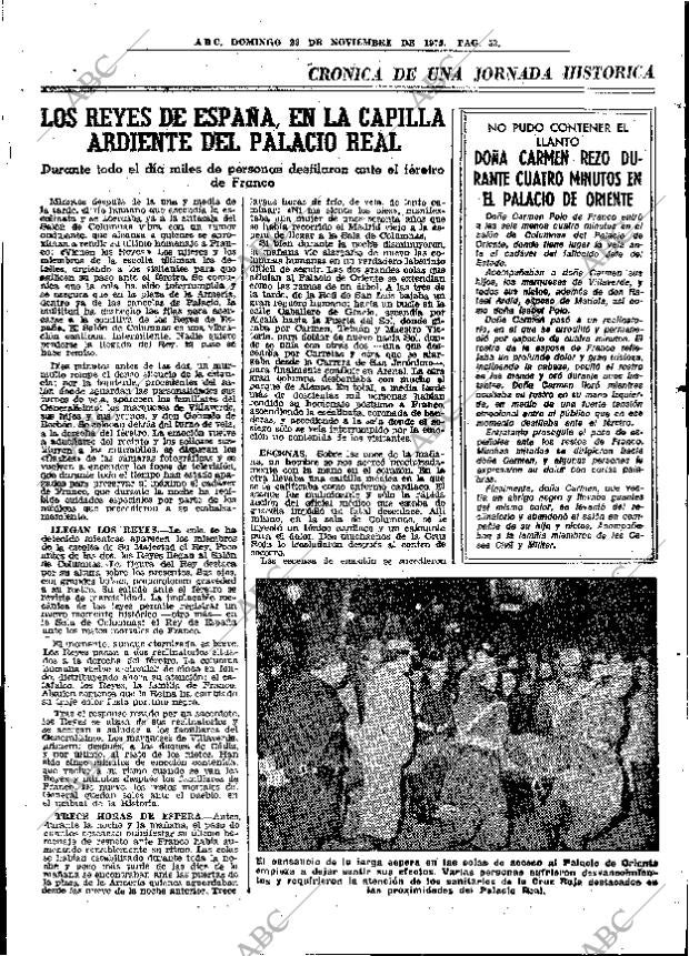 ABC MADRID 23-11-1975 página 77