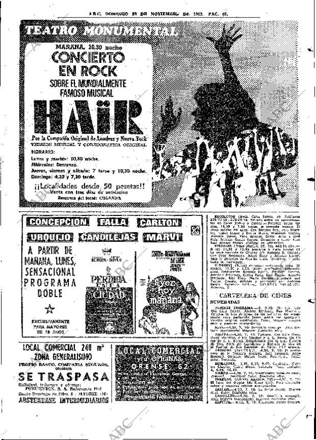 ABC MADRID 23-11-1975 página 89