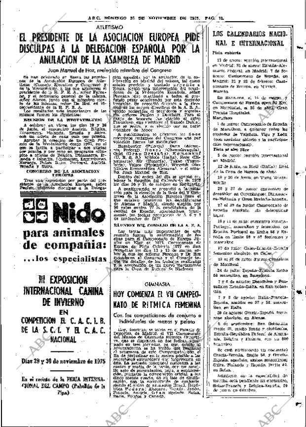 ABC MADRID 23-11-1975 página 95
