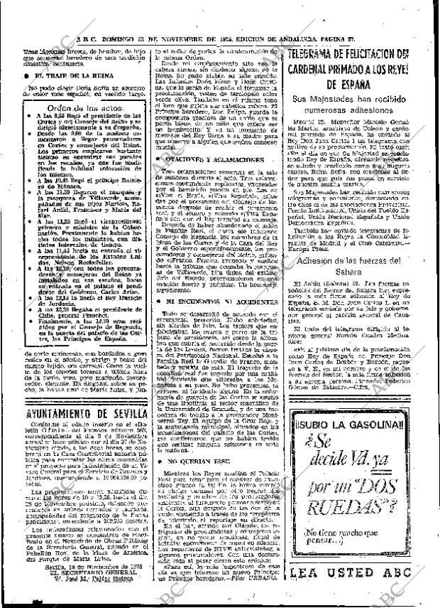 ABC SEVILLA 23-11-1975 página 37