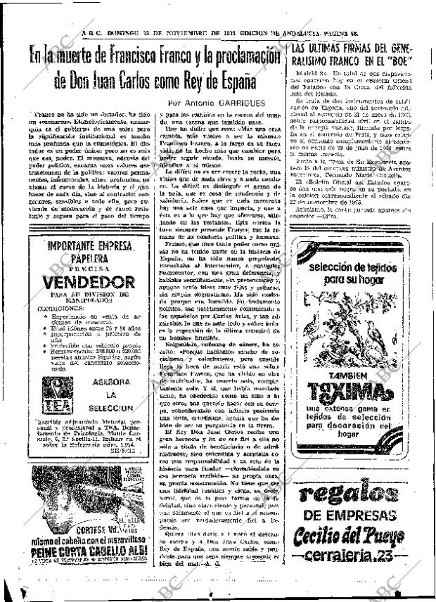 ABC SEVILLA 23-11-1975 página 52