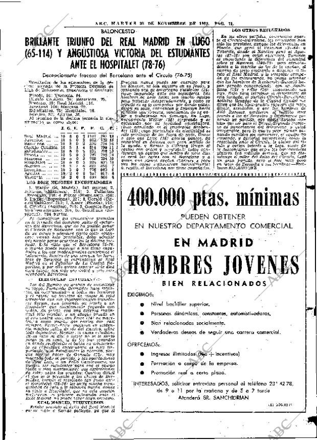ABC MADRID 25-11-1975 página 103