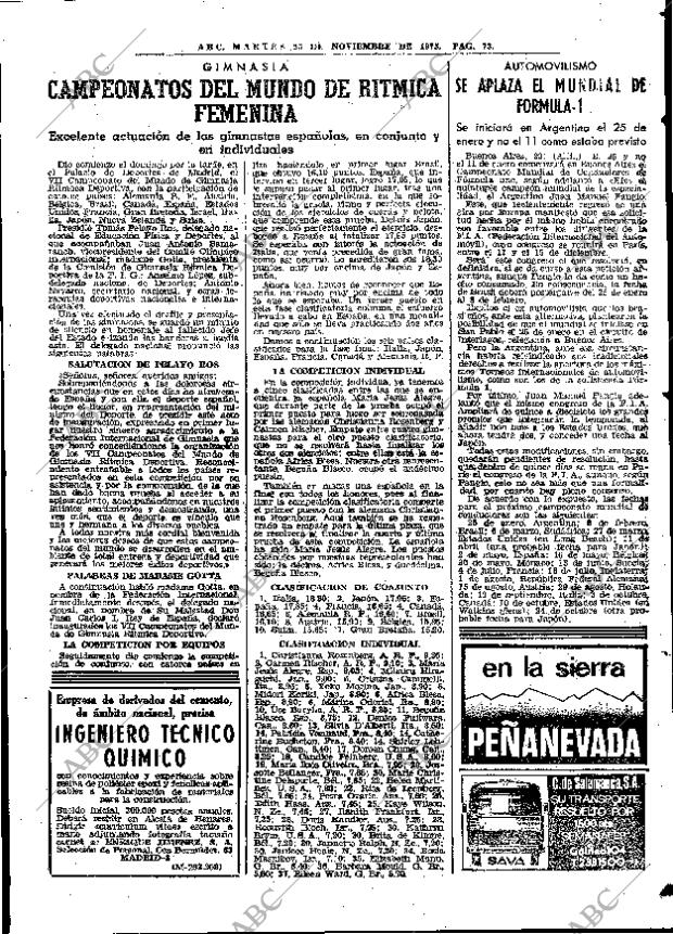 ABC MADRID 25-11-1975 página 105