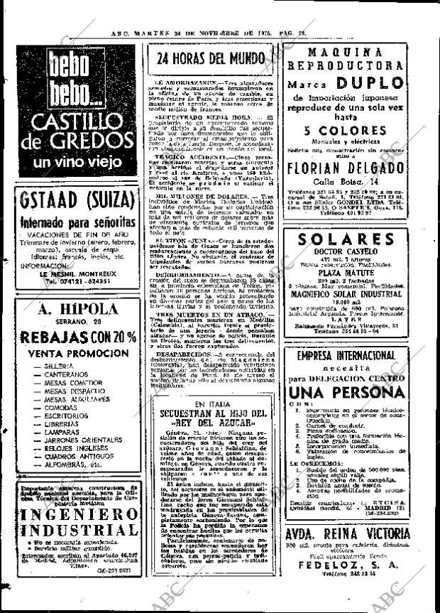 ABC MADRID 25-11-1975 página 110