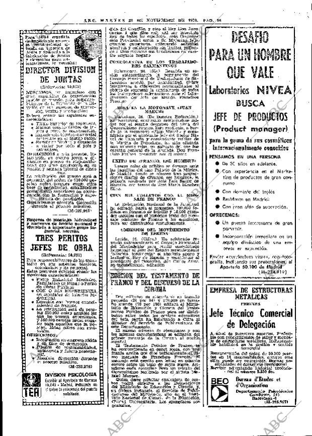 ABC MADRID 25-11-1975 página 48