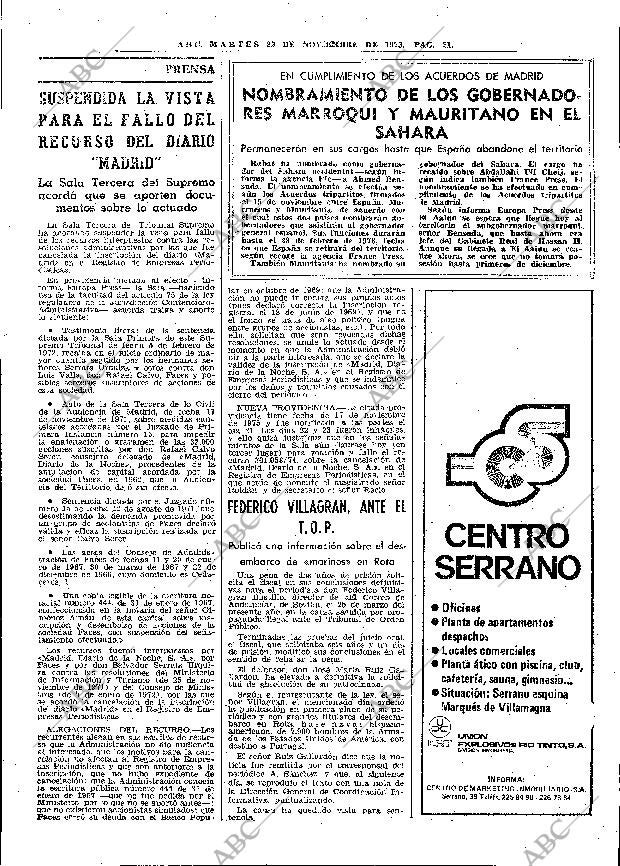ABC MADRID 25-11-1975 página 53