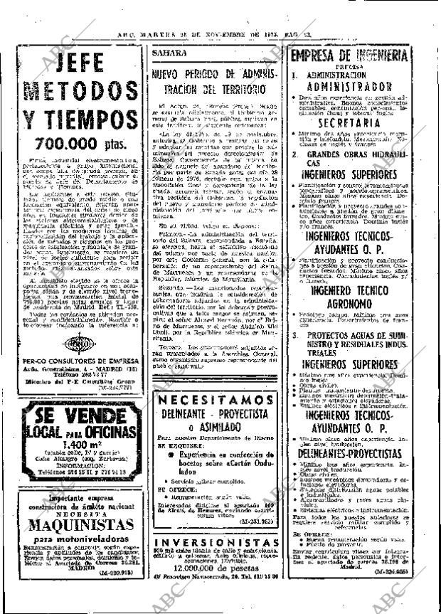 ABC MADRID 25-11-1975 página 54
