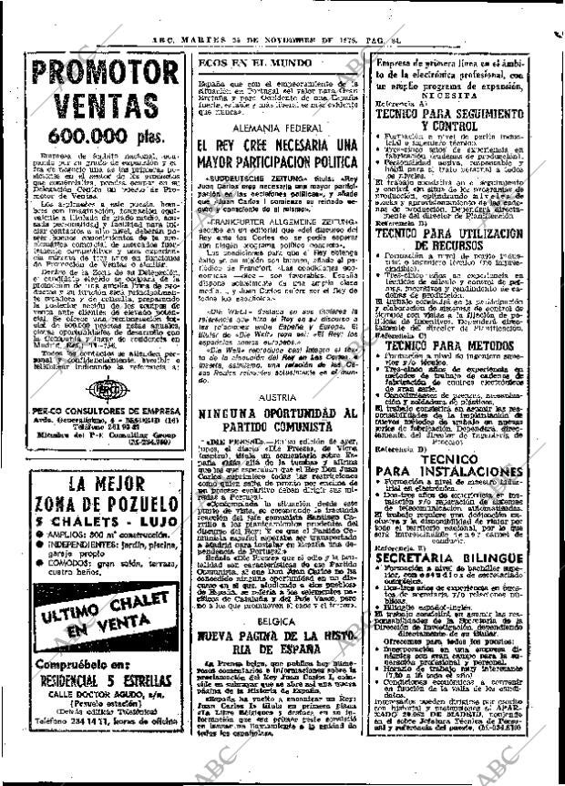 ABC MADRID 25-11-1975 página 56