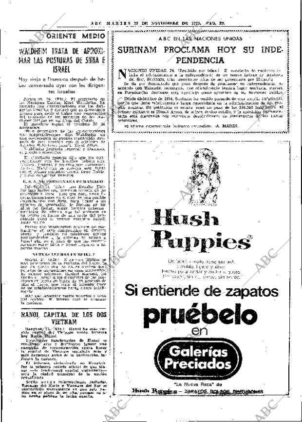 ABC MADRID 25-11-1975 página 61