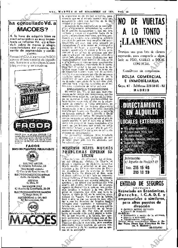 ABC MADRID 25-11-1975 página 64