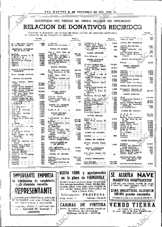 ABC MADRID 25-11-1975 página 66