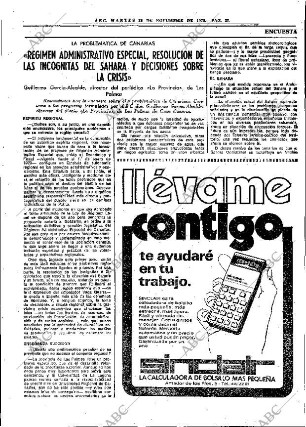 ABC MADRID 25-11-1975 página 69