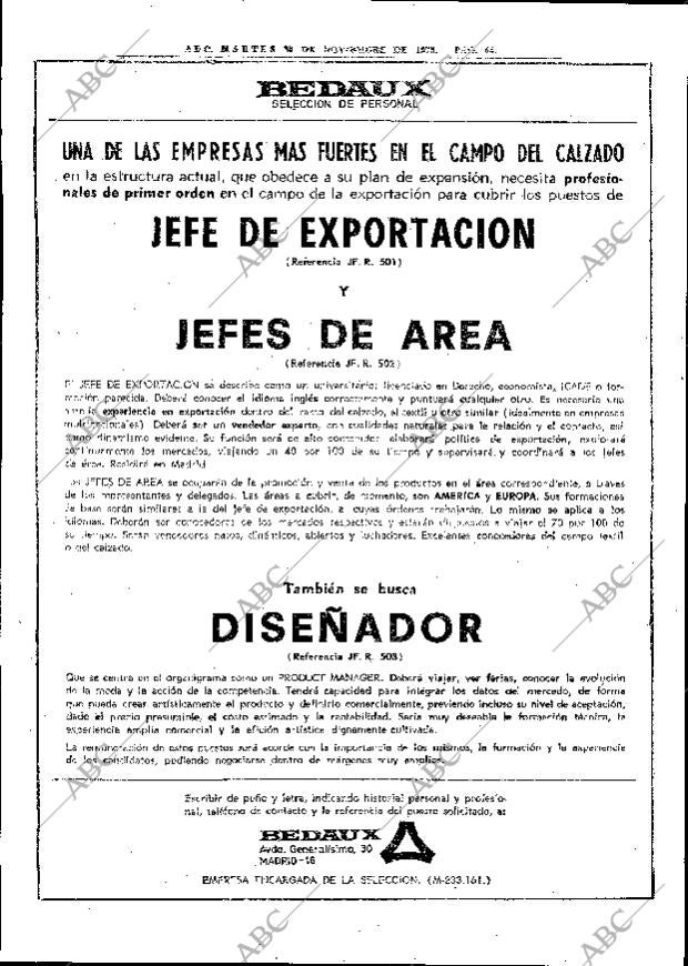 ABC MADRID 25-11-1975 página 76