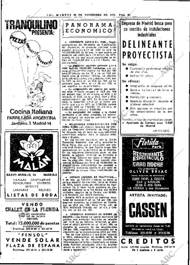 ABC MADRID 25-11-1975 página 84