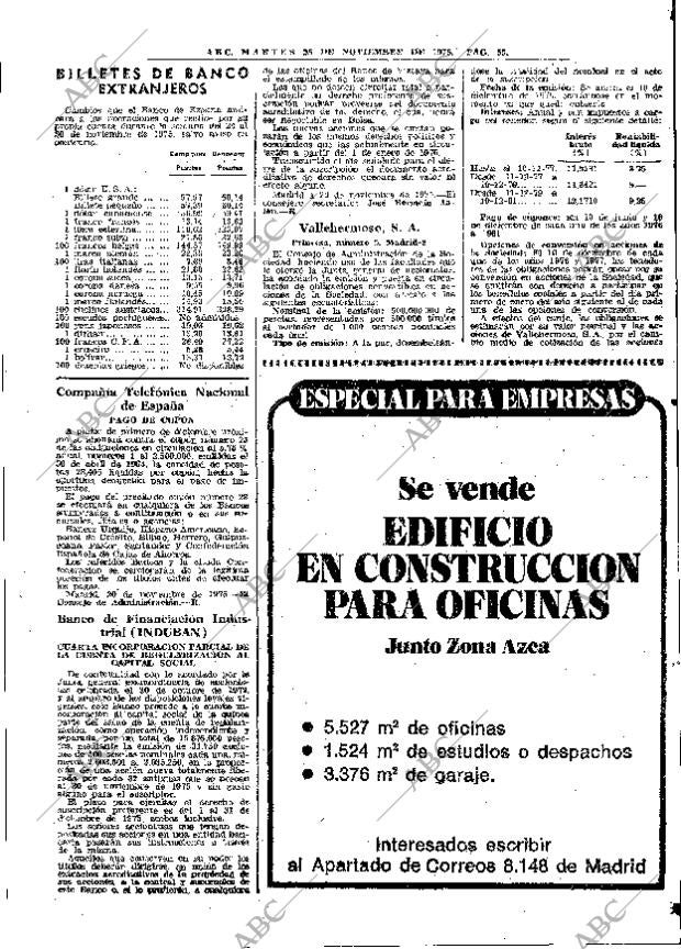 ABC MADRID 25-11-1975 página 87