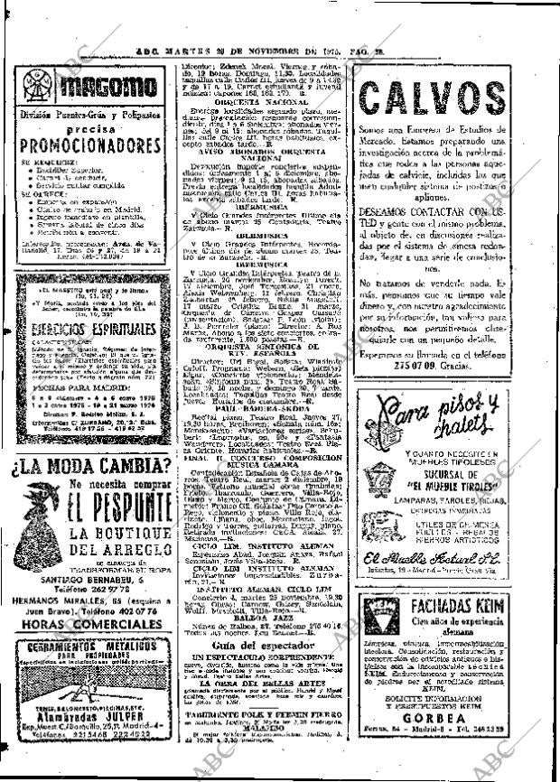 ABC MADRID 25-11-1975 página 90