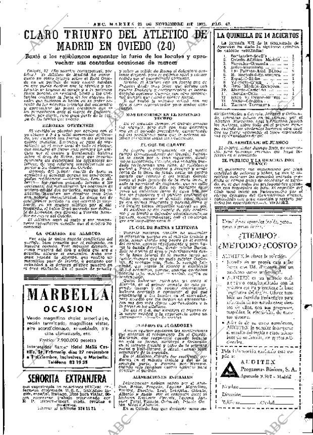 ABC MADRID 25-11-1975 página 99