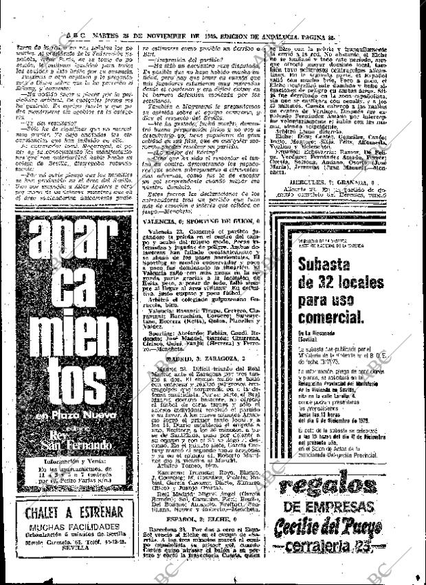 ABC SEVILLA 25-11-1975 página 85