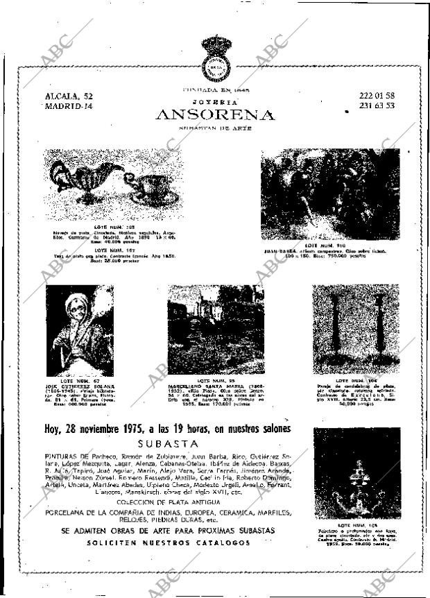 ABC MADRID 28-11-1975 página 16