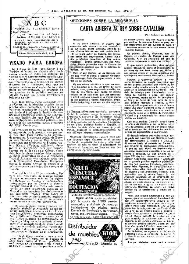 ABC MADRID 29-11-1975 página 19