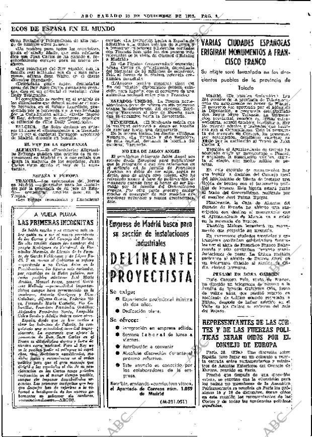 ABC MADRID 29-11-1975 página 24