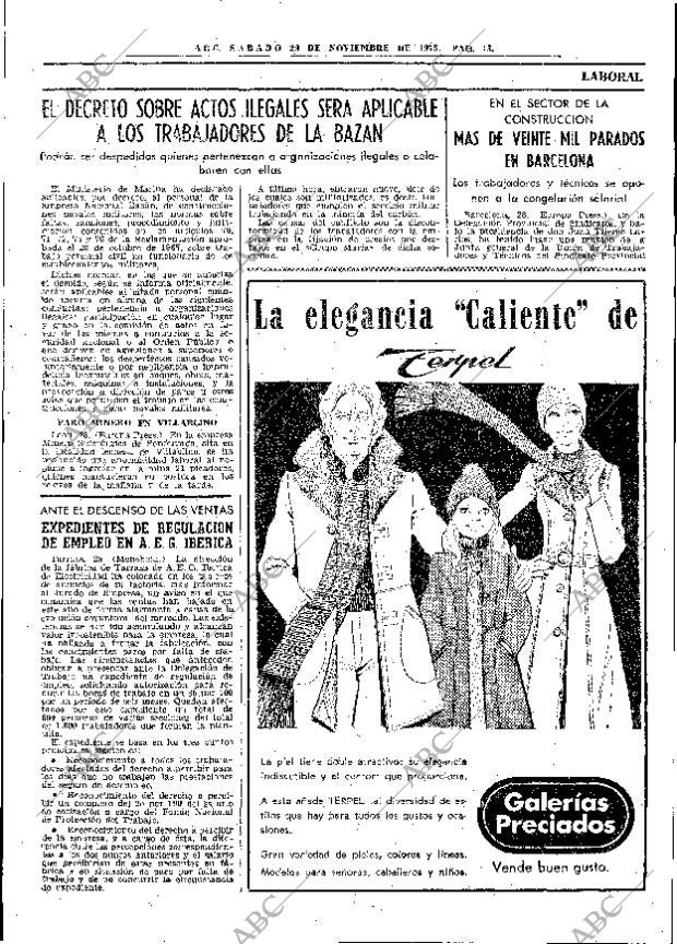 ABC MADRID 29-11-1975 página 29
