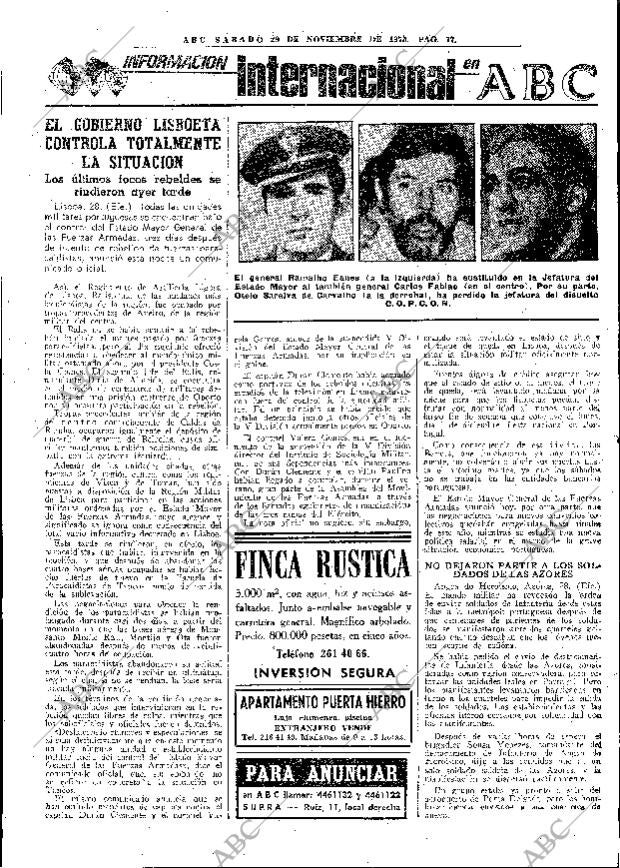ABC MADRID 29-11-1975 página 33