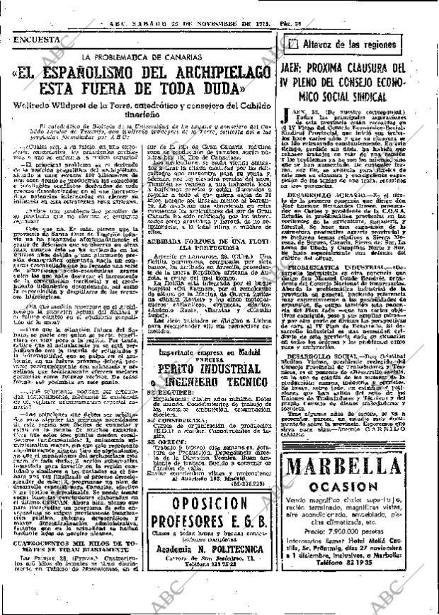 ABC MADRID 29-11-1975 página 44