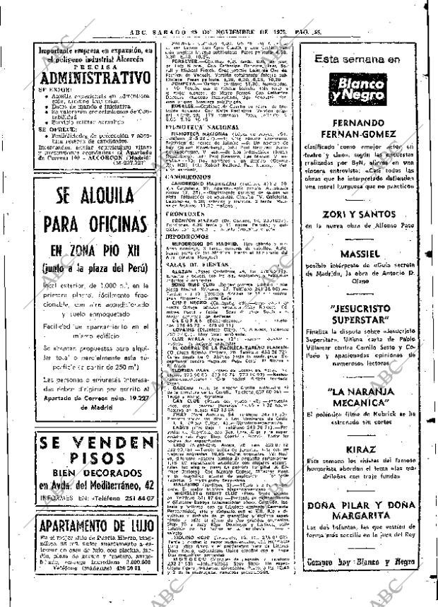 ABC MADRID 29-11-1975 página 71