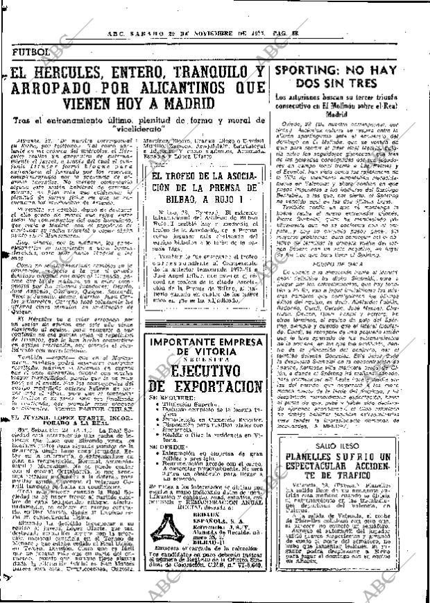 ABC MADRID 29-11-1975 página 74