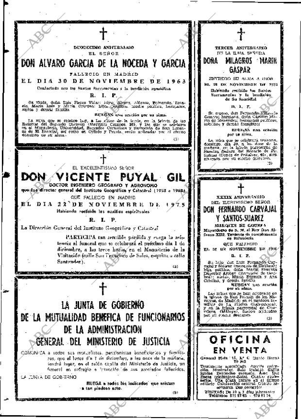 ABC MADRID 29-11-1975 página 92