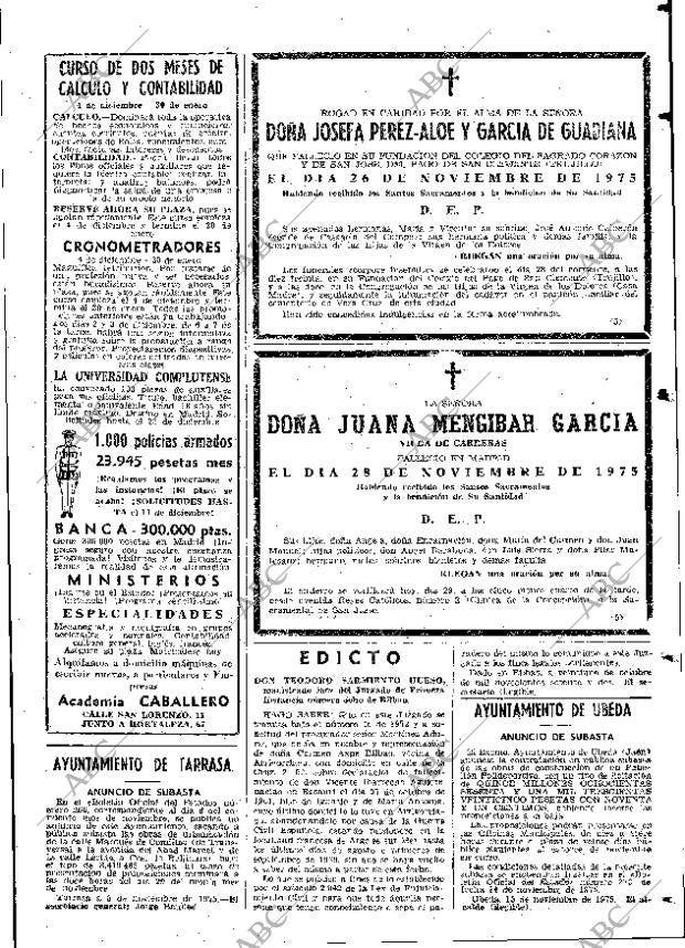 ABC MADRID 29-11-1975 página 93