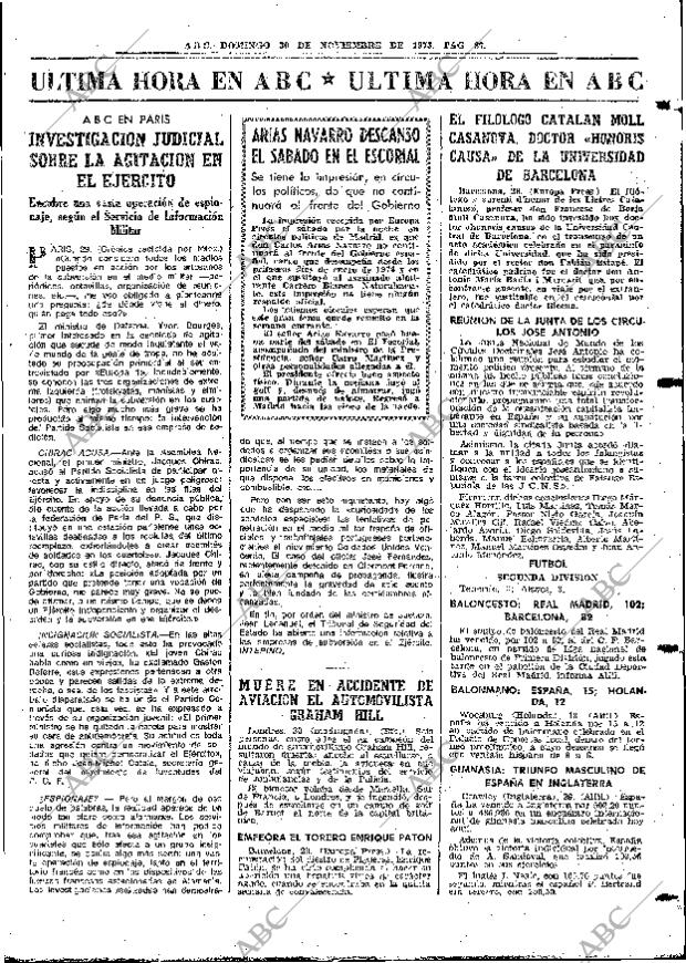 ABC MADRID 30-11-1975 página 103