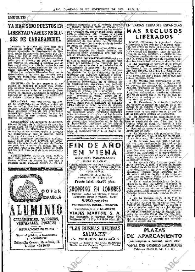 ABC MADRID 30-11-1975 página 24
