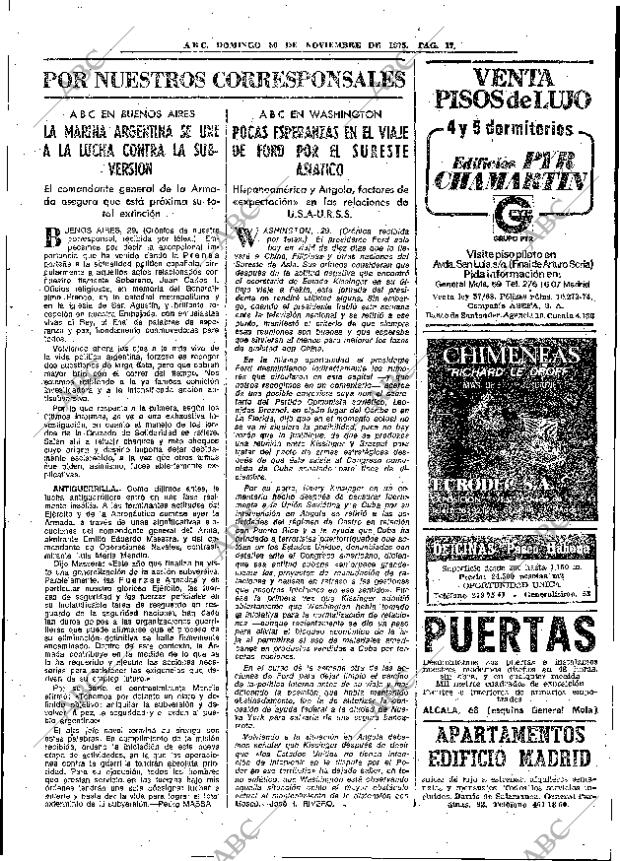 ABC MADRID 30-11-1975 página 33