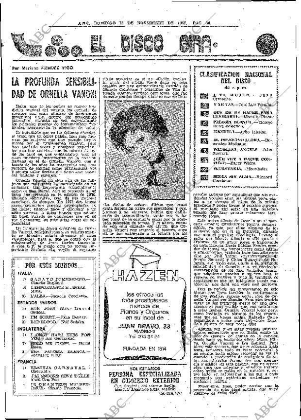 ABC MADRID 30-11-1975 página 66