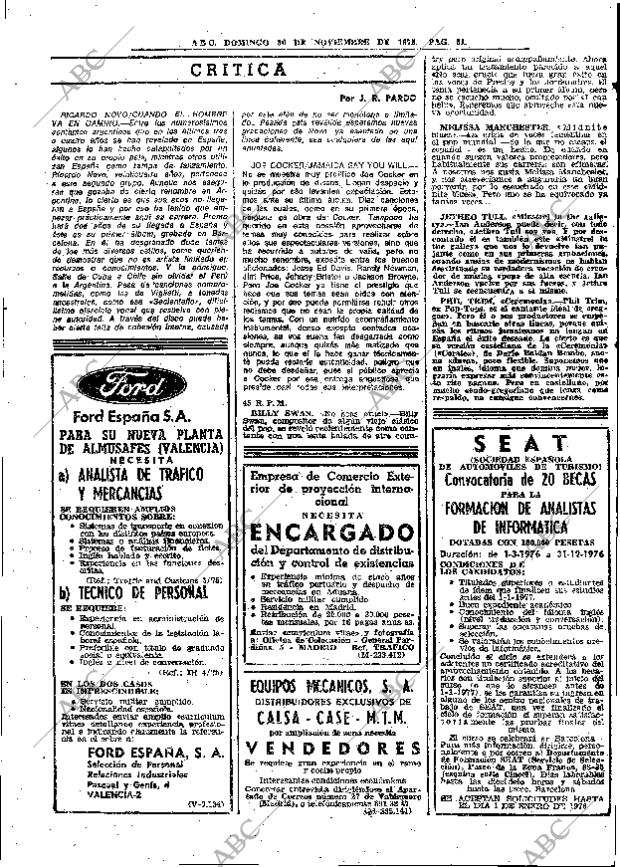 ABC MADRID 30-11-1975 página 67